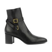 Saint Laurent Stiliga Ankelboots för Kvinnor Black, Dam