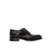 Santoni Klassiska Derbykängor Black, Herr