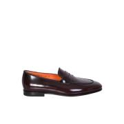 Santoni Bruna Läderloafers - Mocass PEL Spazz.to MAR Tm/Bor Brown, Her...