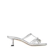 Jimmy Choo Silver Mules för Kvinnor Gray, Dam