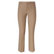 Max Mara Kamelbyxor med framficka Brown, Dam