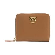 PINKO Trendy Womens Wallet Brown, Dam