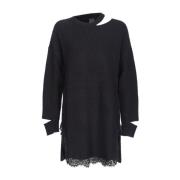 Pinko Elegant Svart Klänning Black, Dam