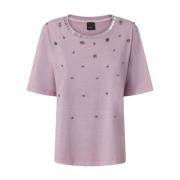 Pinko Lila T-shirts och Polos Purple, Dam