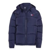 Tommy Hilfiger Alaska Puffer Jacka Blue, Dam