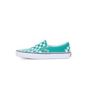 Vans Klassisk Slip-on Peppar Grön/Vit Sneaker Green, Herr