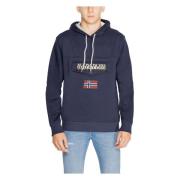 Napapijri Herr Sweatshirt Höst/Vinter Kollektion Blue, Herr