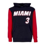 Mitchell & Ness Miami Heat Dwyane Wade Hoodie Black, Herr