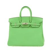 Hermès Vintage Pre-owned Laeder handvskor Green, Dam