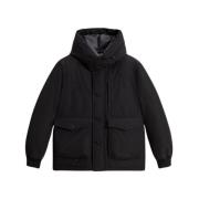 Woolrich Svart Bomberjacka Herr Stil Black, Herr