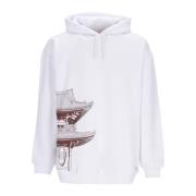 Dolly Noire Tokyo Herr Hoodie Vit White, Herr