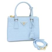 Prada Vintage Pre-owned Laeder prada-vskor Blue, Dam