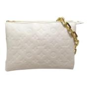 Louis Vuitton Vintage Pre-owned Laeder louis-vuitton-vskor Beige, Dam