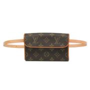 Louis Vuitton Vintage Pre-owned Canvas louis-vuitton-vskor Brown, Dam