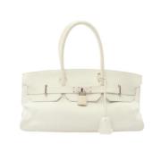 Hermès Vintage Pre-owned Laeder axelremsvskor White, Dam