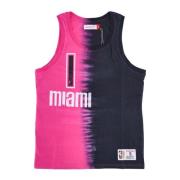 Mitchell & Ness NBA Tie Dye Tank Chris Bosh Multicolor, Herr