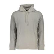 Hugo Boss Grå Hoodie med Logotyp Gray, Herr