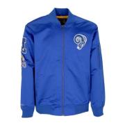 Mitchell & Ness Losram Original Team Colors Bomber Jacket Blue, Herr