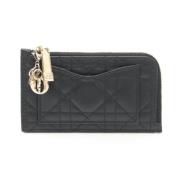 Dior Vintage Pre-owned Laeder hem-och-kontorstillbehr Black, Dam