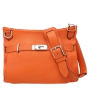 Hermès Vintage Pre-owned Laeder axelremsvskor Orange, Dam