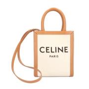 Celine Vintage Pre-owned Bomull celine-vskor Beige, Dam