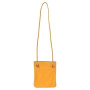 Hermès Vintage Pre-owned Laeder axelremsvskor Yellow, Dam