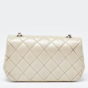 Chanel Vintage Pre-owned Laeder chanel-vskor Beige, Dam