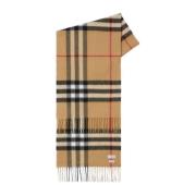 Burberry Vintage Check Mönster Beige Halsduk Beige, Dam