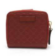 Gucci Vintage Pre-owned Laeder plnbcker Red, Dam