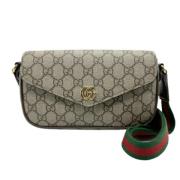 Gucci Vintage Pre-owned Tyg gucci-vskor Brown, Dam