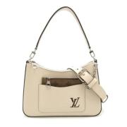 Louis Vuitton Vintage Pre-owned Laeder louis-vuitton-vskor White, Dam