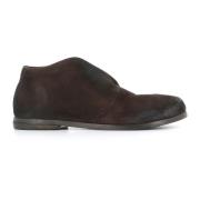 Marsell Mörkbruna Mocka Ankelboots Brown, Dam