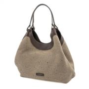 Gianni Chiarini Brun Läder Toteväska Aw24 Brown, Dam