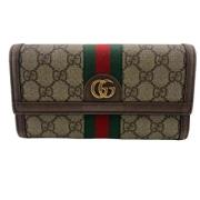 Gucci Vintage Pre-owned Canvas plnbcker Brown, Dam