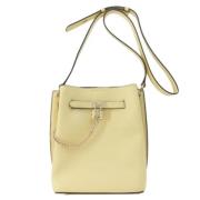 Michael Kors Pre-owned Pre-owned Laeder axelremsvskor Beige, Dam