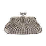 Max Mara Weekend Silver Pasticcino Väska Liten Clutch Gray, Dam