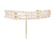 Cult Gaia ‘Nora’ choker Beige, Dam