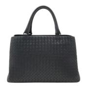 Bottega Veneta Vintage Pre-owned Laeder totevskor Blue, Dam