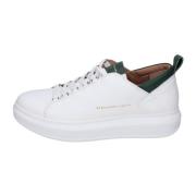 Alexander Smith Läder Herr Sneakers White, Herr