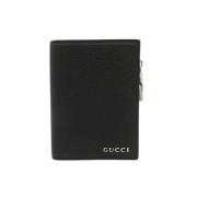 Gucci Vintage Pre-owned Laeder plnbcker Black, Unisex