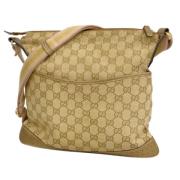 Gucci Vintage Pre-owned Canvas gucci-vskor Brown, Dam