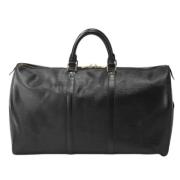 Louis Vuitton Vintage Pre-owned Laeder resvskor Black, Dam