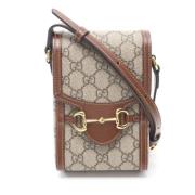 Gucci Vintage Pre-owned Laeder gucci-vskor Beige, Dam