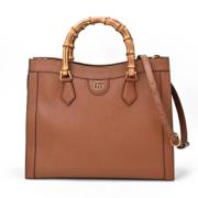 Gucci Vintage Pre-owned Laeder handvskor Brown, Dam