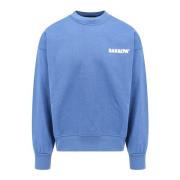 Barrow Ikoniskt Tryck Unisex Sweatshirt Blue, Herr