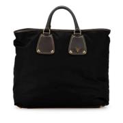 Prada Vintage Pre-owned Nylon prada-vskor Black, Dam