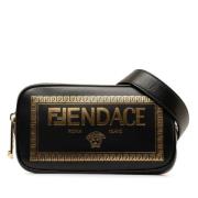 Fendi Vintage Pre-owned Laeder fendi-vskor Black, Dam