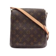 Louis Vuitton Vintage Pre-owned Laeder louis-vuitton-vskor Brown, Dam