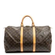 Louis Vuitton Vintage Pre-owned Canvas resvskor Brown, Dam