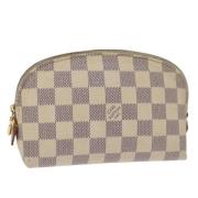 Louis Vuitton Vintage Pre-owned Canvas kuvertvskor White, Dam